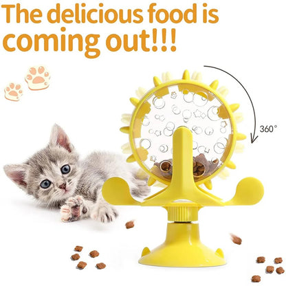 SnackSpin™ – Juguete Interactivo de Premios para Gatos