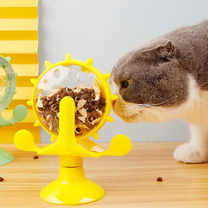 SnackSpin™ – Juguete Interactivo de Premios para Gatos