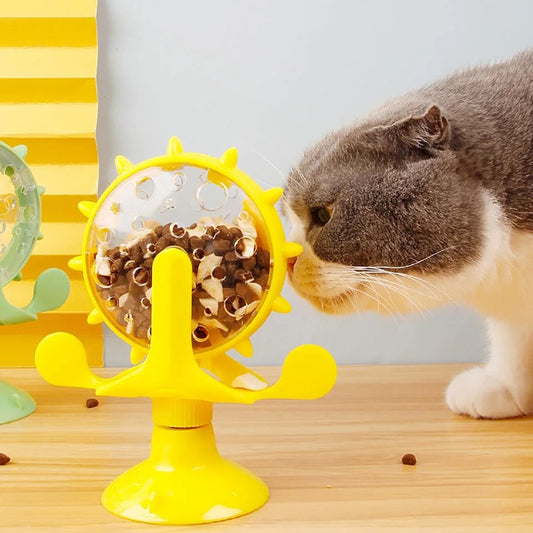 SnackSpin™ – Juguete Interactivo de Premios para Gatos